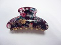 6 color Flower Leopard Pattern Hair Clips Accessories Acrylic Grand 2016 New High Quality Claw Hair
