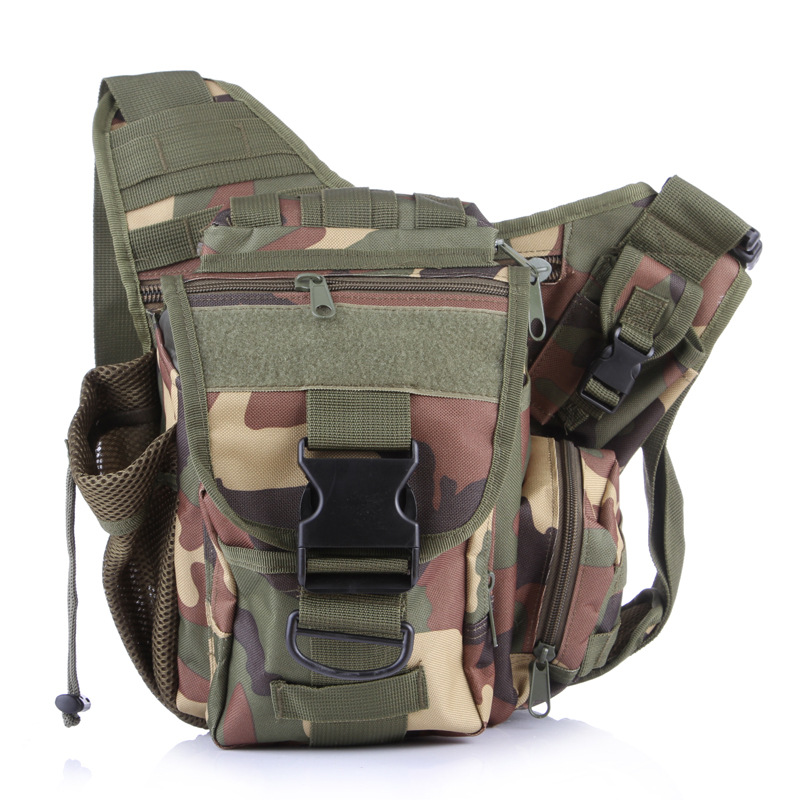 Mens Crossbody Military Leisure Oxford Shoulder Bag Multifunctional Camping Travel Fishing Messenger Bag Men Tactical Hiking Bag