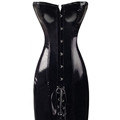 ONY603 push bra shape body slim pvc corset fashion sexy club dress plus size s m