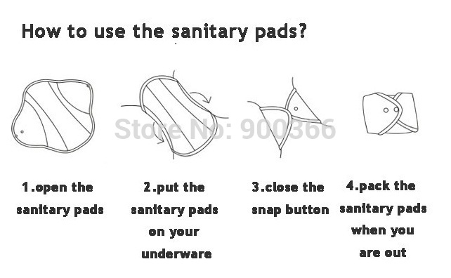 use of sanitary pads