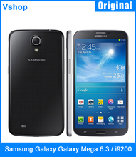Refurbished Original Samsung Galaxy Mega 6.3 / i9200 8GB ROM Smartphone Support 3G WCDMA network Google Play Store Android 4.2