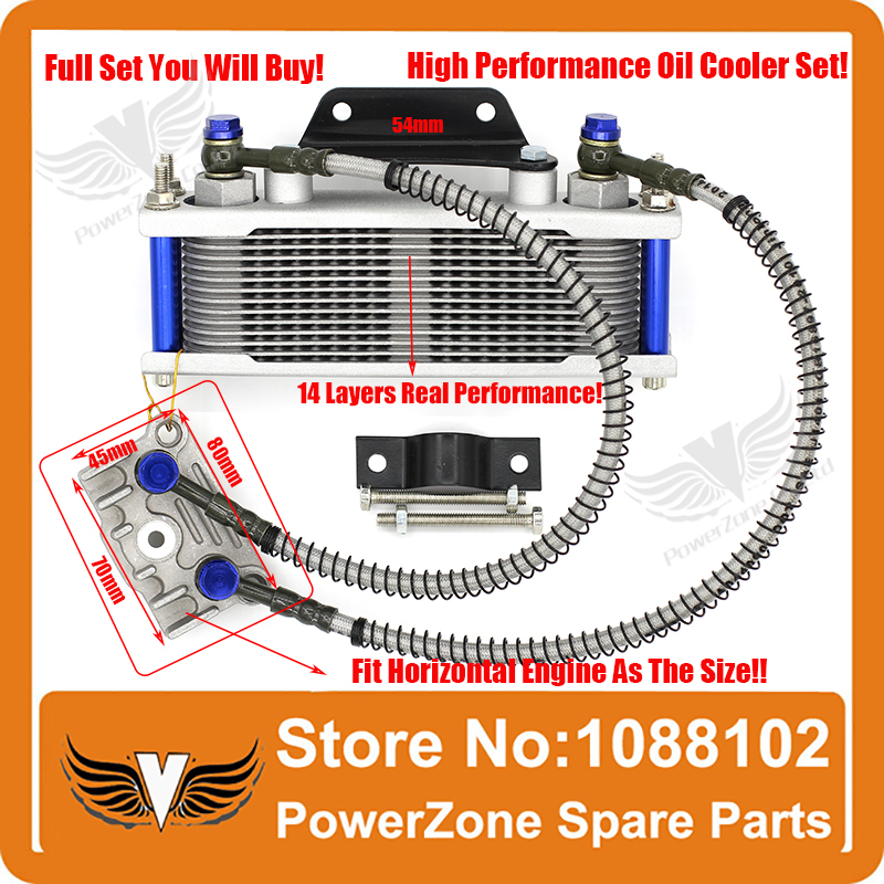 Dirt Monkey pit bike ATV Motorcycle Oil cooler radiator cooling parts 125cc 140cc 150cc 160CC free shipping