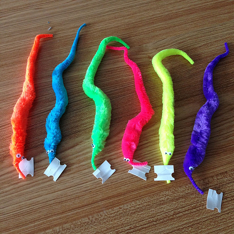 cat worm toy