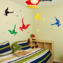 Kids Football Boots Wall Stickers Home Decor DIY Adesivo de Parede beat.headphones Decoration sticker Large size 140x80cm