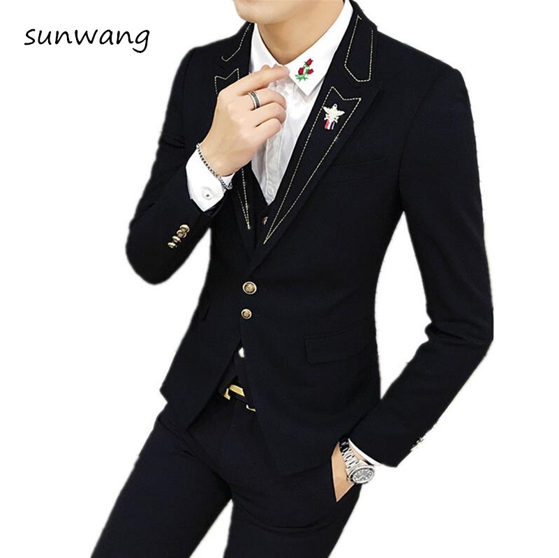 sequin tuxedo pants