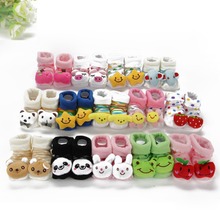 Kids Baby Unisex Newborn Animal Cartoon Socks Cotton Shoes Booties Boots 0 10M