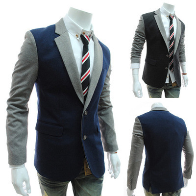 2015 Rushed Hot Sale Regular Polyester Cotton Single Breasted Broadcloth Full Jacket Men Blazer Men Blazer