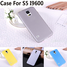 Чехол для Samsung Galaxy S5 i9600 с . в . 0.29 мм ультратонкий чехол кожного покрова прозрачный бесплатная доставка