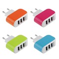 For Xiaomi Redmi Note For Huawei Lenovo Meizu One Plus Smart Phones 3 Port USB Wall