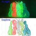 1pair 120cm Sport Luminous Shoelace Glow In The Dark Night Color Fluorescent Shoelace Athletic Sport Flat