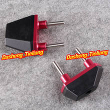 Motorcycle Frame Sliders Crash Pads Protector For Kawasaki Z800 2012 2013 2014, Red Color