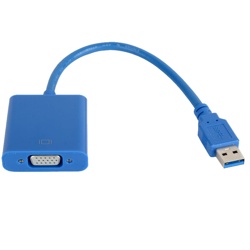 Купить Новый высокое качество usb 3.0 кабель vga видео графическая ...