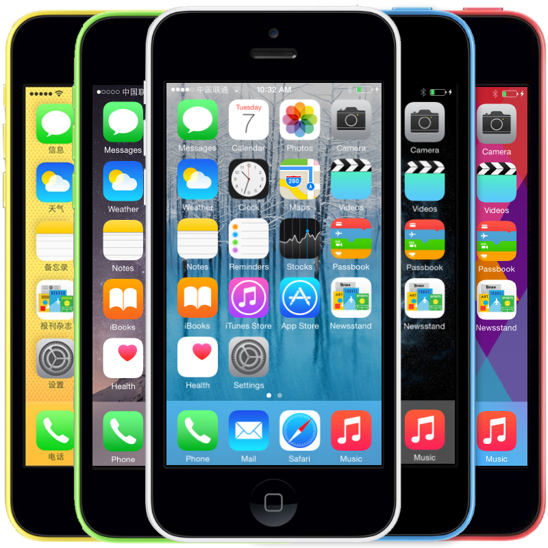  Apple iPhone 5C  IOS 8   1    8 / 16 / 32  ROM 4.0 