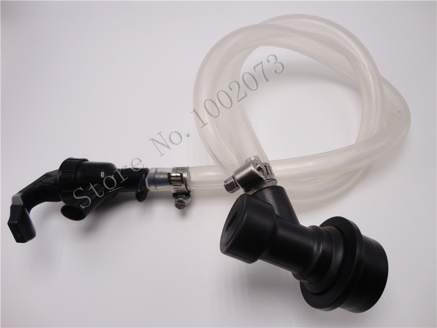 20 (50CM) Beer Line With SQUEEZE FAUCET PICNIC TAP and Ball Lock Disconnect for Homebrew (4)