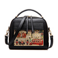 Fashion Women s Handbag Doodle Pattern Women s Messenger Bag Shoulder Bag Crossbody Ladies Handbag Top