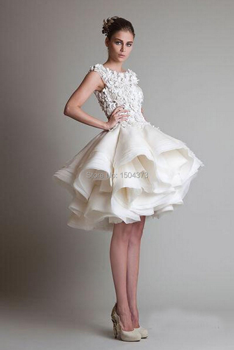 Elegant Short Wedding Dresses