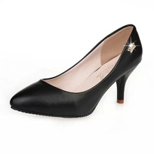 ladies shoes 3 Colors Women Pumps Sexy Pointed Toe High Heels Shoes Woman 2015 Brand New Design Wedding Party Shoes #7fmd3068