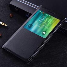 Slim View Original Battery Housing Leather Case Flip Cover Shell Holster For Samsung Galaxy A7 A700 A700F