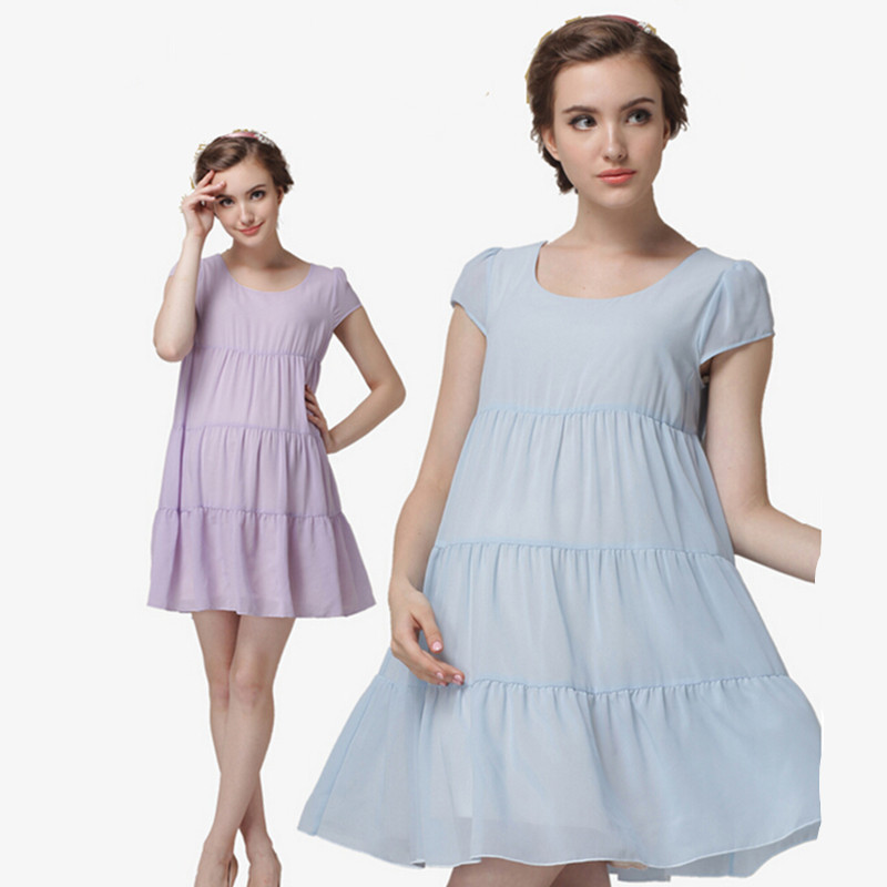 Maternity dress boat neck