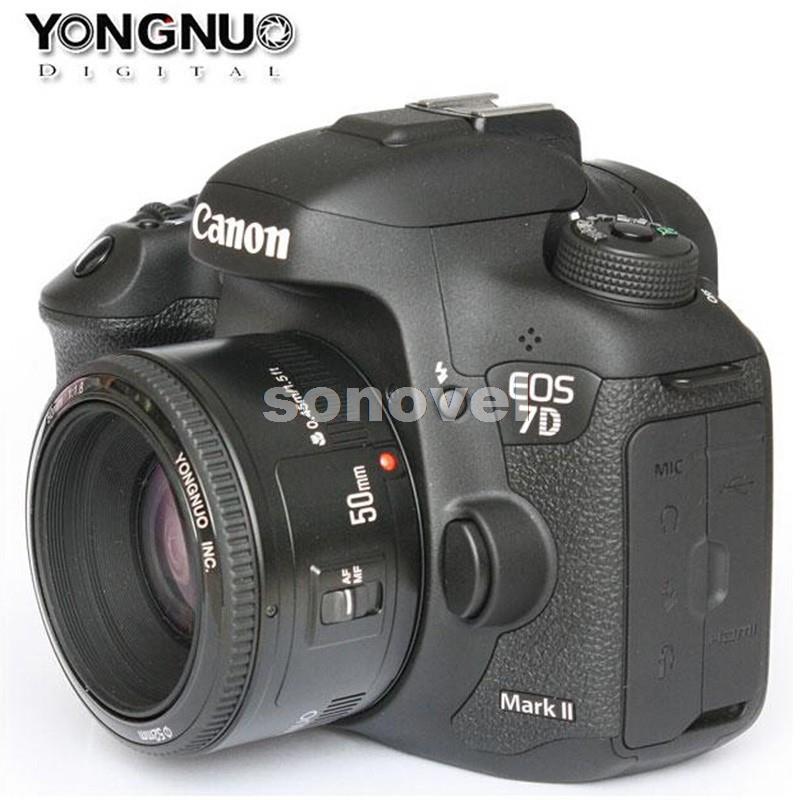 YONGNUO YN 50mm F1.8 Lens Large Aperture Auto Focus Lens YN 50 YN50 for Canon EOS DSLR Cameras