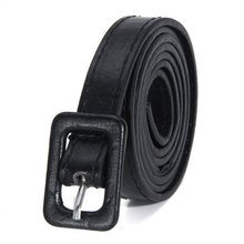 DSGS2016 Hot Style Artificial Leather Skinny Dress Waist Belt w/Pin Buckle for Ladies