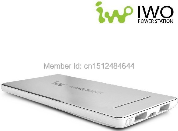 IWO P28S 5600mAh ultra thin External Backup Power Bank for iPhone mobile Phone Universal Battery Charger free shipping