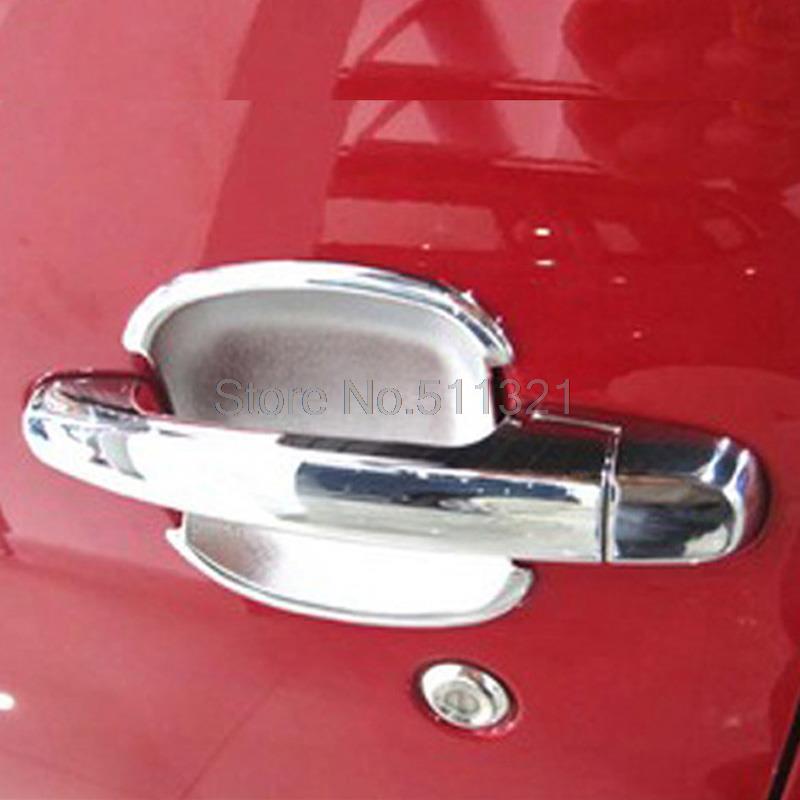 4pcs Hyundai i30 ABS Chrome door handle bowl cover chromed door handle cover bowl