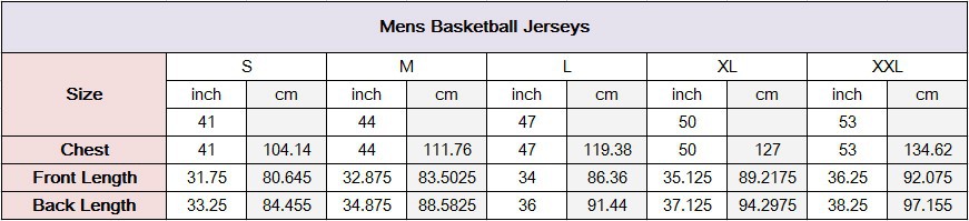 MensSizeChart