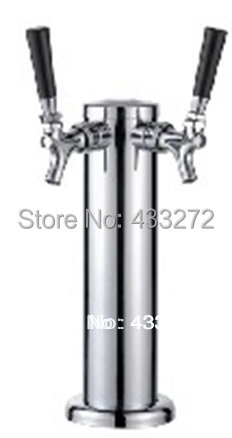 Double Faucet Chrome,beer tower Draft Beer Tower