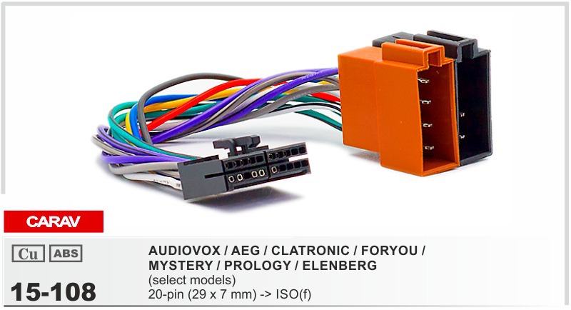 Carav 15 - 108    ISO   Audiovox / AEG cd      