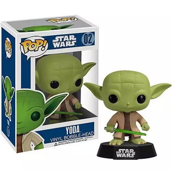 FUNKO POP Star Wars Yoda Bobble Head Wacky Wobbler PVC Action Figure Collection Toy 5