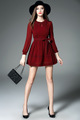 Korea 2016 Summer New High end Fashion Loose Big Yards Women s Dress Elegant Temperament Leisure