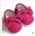 60pairs new metallic color Baby Girls Shoes First Walkers PU Leather Baby moccasins Soft Sole Non