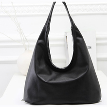 RoyaDong Brand 2015 New Women Shoulder Bags Hobos Designer Handbags For Women Black PU Leather Bags Ladies Messenger Bags Bolso