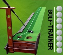 Professional Golf Green Trainer Indoor Solid Wood Golf Putter Trainers High Grade Golf Training Aids 30 x 300CM Free Shipping