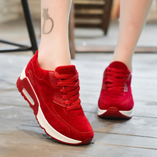 Women Shoes 2016 Fashion Casual Shoes Breathable Sude Leather Sport Woman Shoes Outdoor Walking Women Flats Zapatillas Mujer
