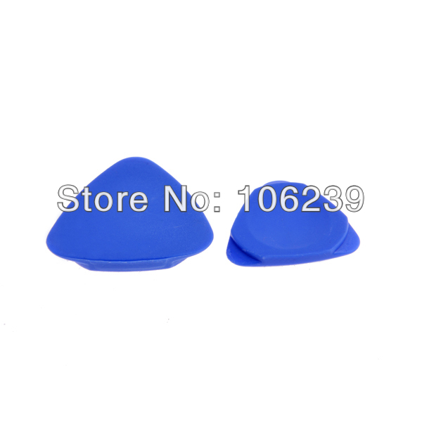blue hand tool 2000pcs lot triangle screen open repair tool for mobile phone