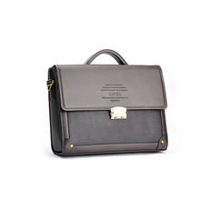 2016 Spring Models Men’s Bag Business Bag with Lock Tide iPad Computer Bag Handbag Shoulder Bag Men’s Cross-section Style Trends