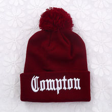 Straight Outta Compton Hiphop Winter Beanie Hats N.W.A Eazy E Ice Cube Dr. Dre Knitted Beanies Hat Cotton Sports Caps Skullies