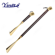 32CM 58CM exquisite high-grade supply of high-grade wooden handle lanyard shoehorn shoehorn lion