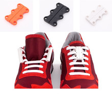1 Pair Magnetic Shoe Buckles 2016 Casual Sneaker Magnetic shoe laces Closure shoelaces Buckles No-Tie Shoelace Buckles New
