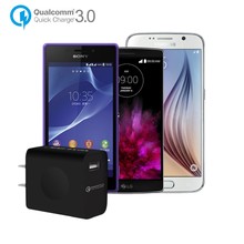 20PCS Qualcomm Quick Charge 3.0 VOXLINK Quick Charge 3.0 USB Wall Charger Adapter 18W 9V/2A Intelligent Charging Black/White