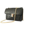 Fashion MINI Chain Bag Women 2016 New Korean Style Cheap Shoulder Bag Crocodile print Flap Push