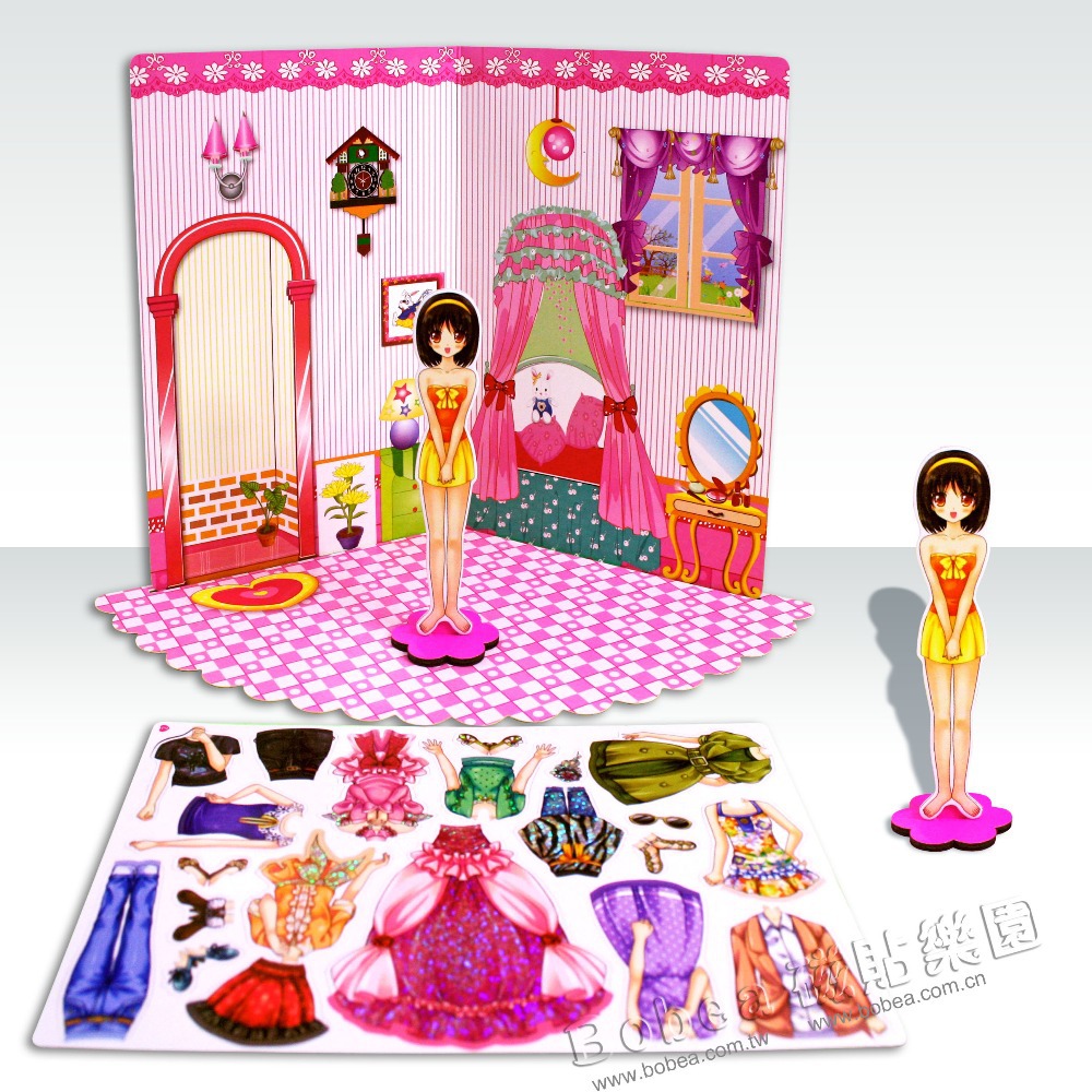 Magnetic Dress Up Game bedroom room children