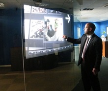 46 inch driver free clear touch foil interactive touch foil truly 6 points usb touch film for glass