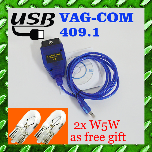     VAG COM 409.1 USB OBDII    OBD2  