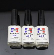Free Shipping Excellent Quality 3pcs Super False Eyelash Glue Nail Polish  Remover Liquid Debonder AD-1 10ml