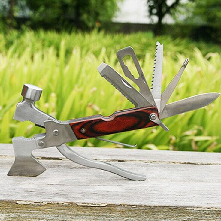 Multi purpose function folding blade outdoor camping knives folding camping hunting knife outdoor knife free