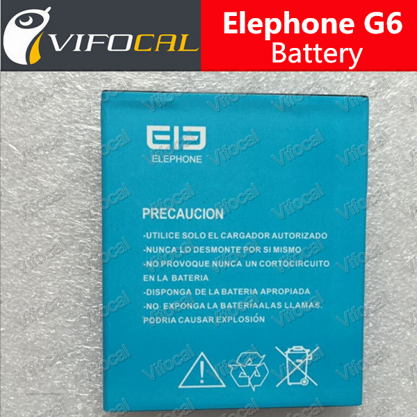 Elephone G6 battery In Stock 100 Original 2250mAh MTK6592 5 0 Smart Mobile Android Phone Free