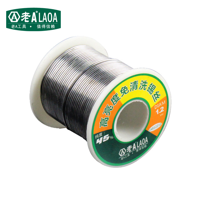 LAOA 380G New 0.5mm 45% Rosin Core Roll Solder Welding Wires Reel Soldering Tin Lead